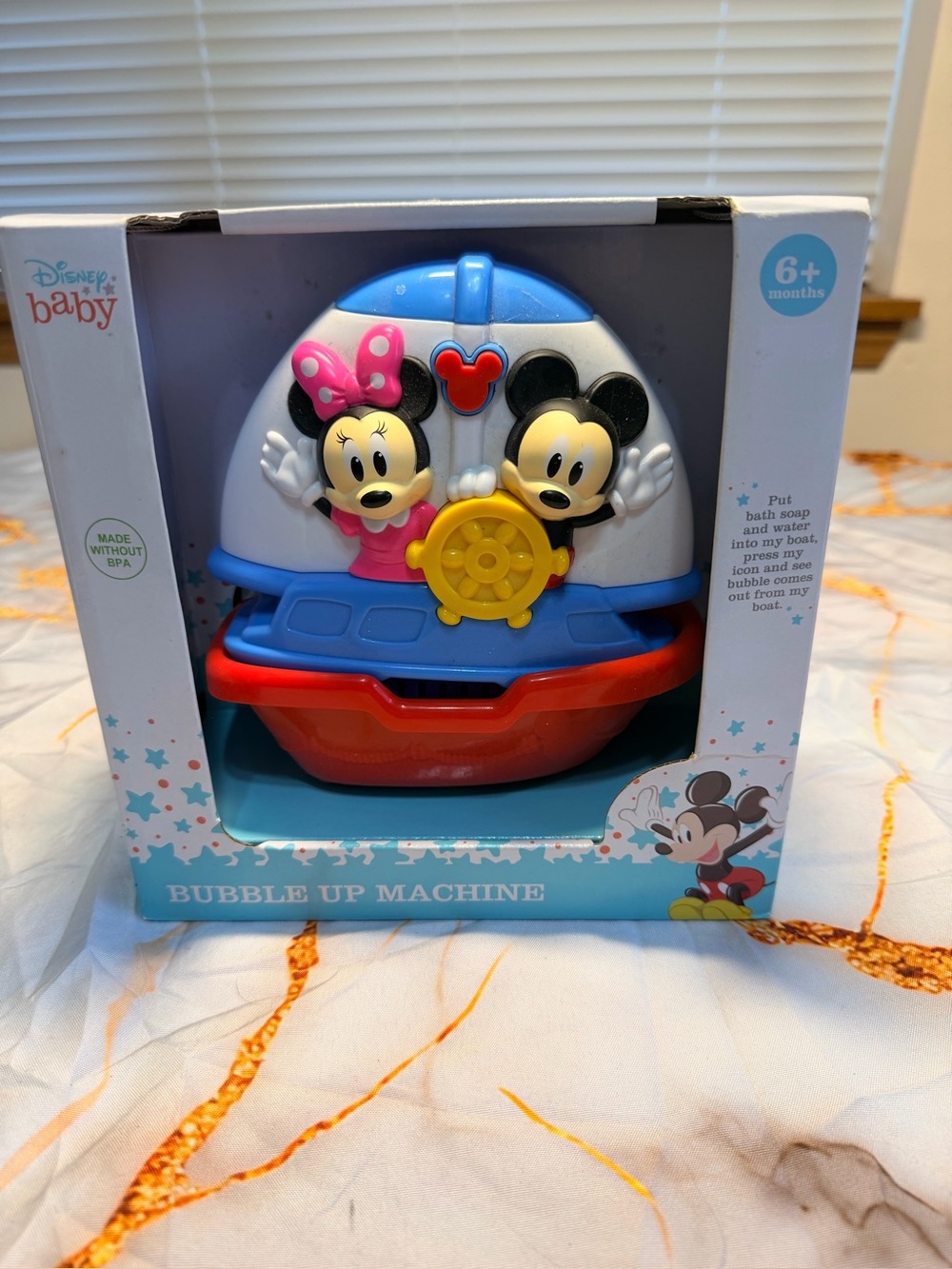 Disney Baby Bubble Machine NIB